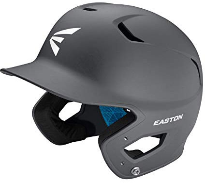 Easton Z5 2.0 Batting-Helm, Größe XL, Mattes Finish, Baseball-Softball, 2019, Dual-Density Stoßdämpfungsschaum, stoßfeste ABS-Schale, feuchtigkeitsableitend, BioDRI Liner, anthrazit, X-Large
