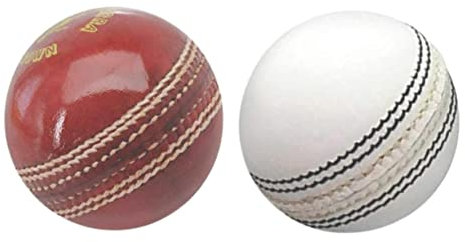 Kalindri Sports Cricketball aus Leder (4 Stück, 20 Overball)