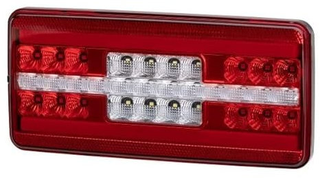 HELLA 2VP 328 630-011 Heckleuchte - LED - 10/30V - Horizontalverschraubung - ECE - Kabel: 500mm - hinten