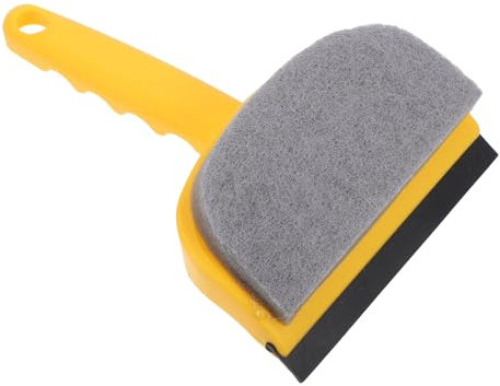 EXQUIMEUBLE Raspador Antivaho para Puerta De Ducha Limpiador De Agua Compacto Mini Escobilla para Ventanas y Espejo De Baño Baño y Cocina