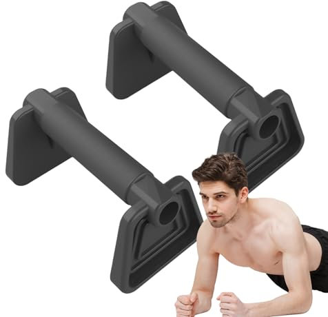 Liegestützgriffe Push Up Bars, 1 Paar Liegestütze Ständer, Pushup Stand Fitness Parallettes, Liegestützgriffe Mit Gepolstertem Schaumstoffgriff Und Rutschfester Stabiler Struktur Push Up Bars