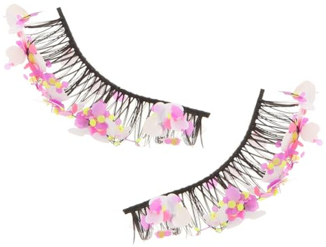 TOPBATHY Faux Cils Effet Naturel Cils Artificiels Décoratifs de Faux Légers et Confortables pour Quotidien et Occasions Spéciales