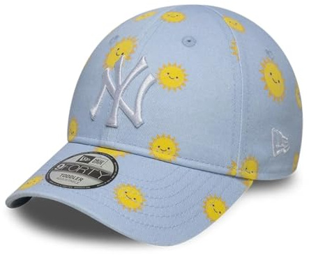 New Era Toddler Keps MLB 9FORTY Sun All Over Print New York Yankees Blue 2–4 år