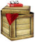 Relaxdays Sitzhocker mit Stauraum, faltbar, gepolstert, Hocker mit Holzplanken Design, HBT: 38 x 37,5 x 37,5 cm, braun