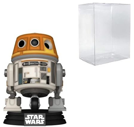 POP! Star Wars: Ahsoka - C1-10P (Chopper) #654 Bundled with Compatible Box Protector Case