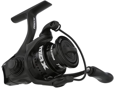 Abu Garcia MAX SX Carrete Giratorio | Cuerpo de Grafito Ligero y Sistema de gestión de línea Rocket | Arrastre Suave | De Agua Salada y Agua Dulce para lubina, Trucha, Lucio y más | Tamaño 2000