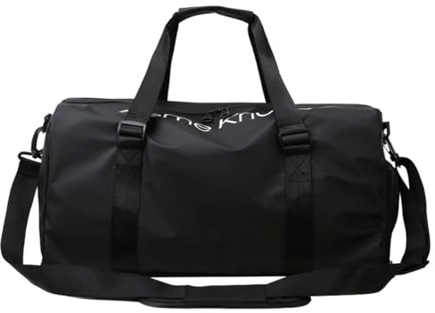 Bolsa de gimnasio para mujer y hombre, deportiva con bolsillo mojado y compartimento, para viaje y bolsos de mano, viaje, fitness, deportes, piscina