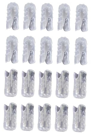 MotiveTech 20 protectores de dedos transparentes que reducen la fricción, fáciles de usar, para hombres y mujeres, para correr, uso diario en casa.