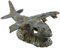 Nobby Aqua Ornaments Flugzeug, 21,8 x 17,5 x 8,3 cm, 1 Stück