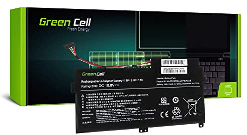 Green Cell AA-PBVN3AB AA-PBVN2AB Batterie pour Ordinateur Portable Samsung NP370R4E NP370R5E NP370R5V NP450R4E NP450R5E NP450R5G NP450R5V NP470R5E NP510R5E 3400 mAh 10,8 V Noir