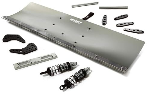 Integy Kit chasse-neige en alliage usiné RC pour 1/5 Kraton 4X4 8S BLX Monster Truck Brushless
