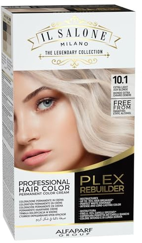 Il Salone Milano Plex Bond Rebuilder Permanent Hair Color Kit - 10.1