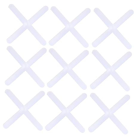 UPKOCH 2000pcs Tile Spacers Ceramic Cross Grout Spacer for Tiling Pe Material Smooth