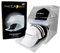 The CapBox 2.0 - Organizer per cappelli da baseball, vassoio scorrevole impilabile per cappelli e cappelli, confezione da 2, colore: trasparente