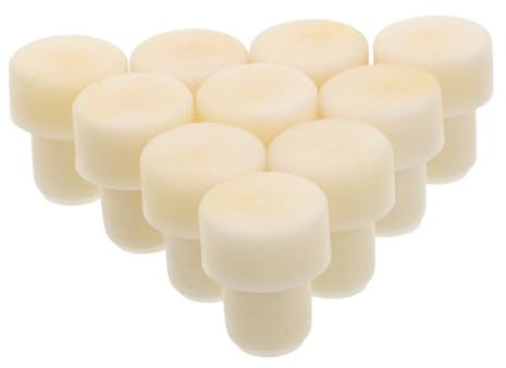 VALICLUD 10pièces Bouchons Caoutchouc pour Bouteilles Verre Bouchons Étanchéité pour Bouteilles De Vin Petits De Rechange pour Verre