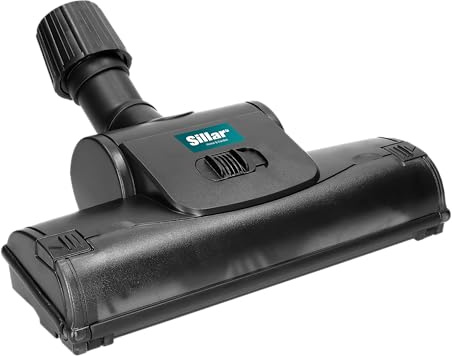 Sillar kompatibel turboborste TURBOBRUSH – universell roterande dammsugarborste, anslutning Ø 32–38 mm – kraftfullt munstycke för mattor & djurhår