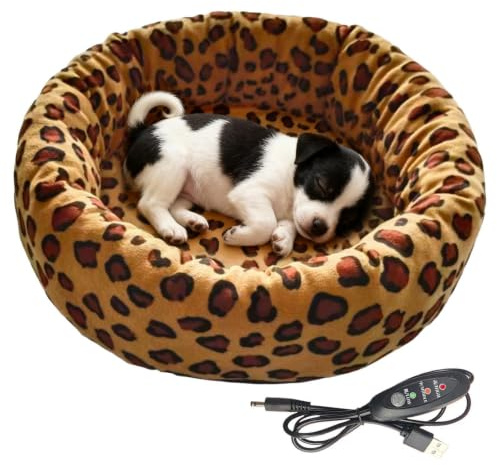 Heating pad for cats, temperature-regulating, non-slip pet cushion