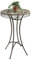 DanDiBo Stehtisch Garten Metall Antik 130414 Tisch H-106cm D-65cm Gartentisch Bistrotisch Bartisch