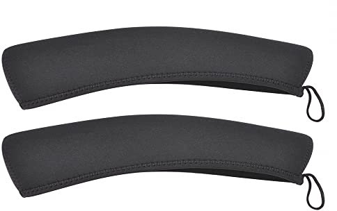 DONGKER Zielfernrohr Cover, 2 Stuck 38cm/14,9'' Neopren Zielfernrohr Hülle, Kratzfest Staubdicht Zielfernrohr-Abdeckung für Jagd, Schießfernrohr, Zielfernrohre, Schwarz