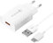 Chargeur USB, Chargeur Rapide Adaptateur Secteur avec 1,5M Câble USB C Compatible avec Samsung Galaxy S21,S20 FE,S10e, S10,S9,S8 Plus, A13 A54 A53 A50 A71 A32 A42 A33, Z Flip3,Z Fold3,M53 5G, Huawei