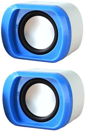 Altavoces de computadora para escritorio, barra de sonido para computadora pequeña - Altavoz multimedia portátil Altavoz de ordenador - Altavoz USB de calidad de sonido clara, alto-