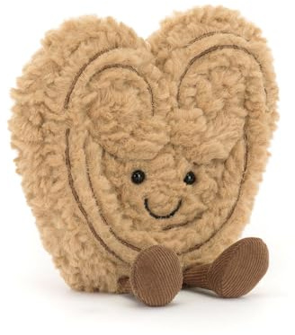 Jellycat Amuseables Philippe Palmier Pastry Plush, 5.5 x 5.1 x 1.2 Inches