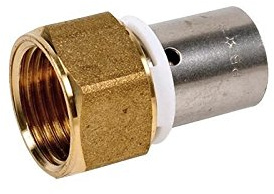 DIPRA - Raccord PER écrou tournant femelle F15/21 (1/2) - Ø16 mm - raccord plomberie PER