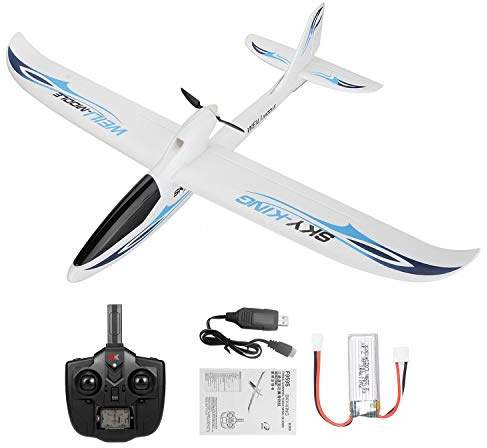 s-idee® 01668 - Aereo F959 Sky King telecomandato con tecnologia a 2,4 GHz con batteria Lipo