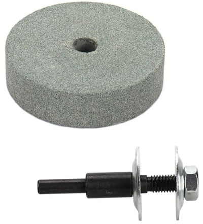 WMYDNXXT Mola abrasiva da 70 mm e 3 Pollici, Disco abrasivo, Disco abrasivo, Pietra for smerigliatura, Acciaio al tungsteno for smerigliatrice da banco in Metallo, utensile Rotante(A Set)