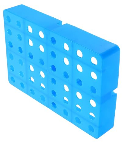 UPKOCH Palet de Suelo Transpirable de Plástico Azul, Resistente al Desgaste y Diseño Elevado para Almacén, Garaje y Uso en Diversas Áreas de Almacenamiento