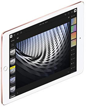 Apple iPad 9.7 (5ème génération) 128Go Wi-FI + Cellular - Or - Débloqué (Reconditionné)