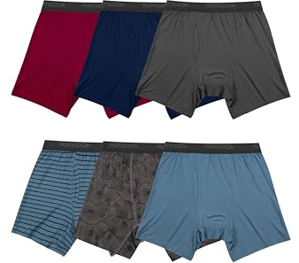 Fruit of the Loom 360 Stretch Boxer Briefs (Quick Dry & Moisture Wicking) Ropa Interior Hombre (Pack de 5)