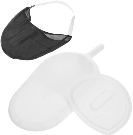 Patient Bed Pan Portable Chamber Pot with Handle Pp Cloth
