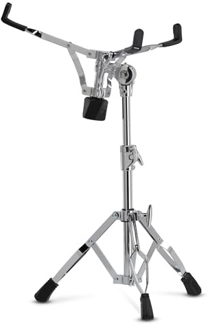 Gretsch Hardware Explorer Snarestand GRG2SS – lätt och stabil – dubbelstötad – halkfria fötter – för Snaredrums 30 cm – 14 tum