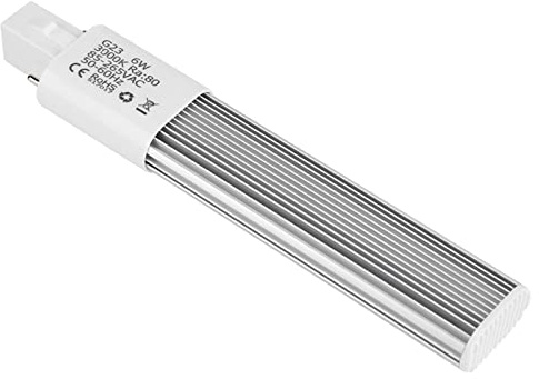 KIMISS Lampada Compatta a LED G23 a 2 Pin Lampadina a Tubo Orizzontale da Incasso Apparecchi di Illuminazione Luce LED a 2 Pin da 6 W - Lampadina G23 ()