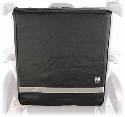 Stock-Fachmann Rollstuhltasche Universal schwarz zum Anhängen Rollstuhl Tasche Transporttasche