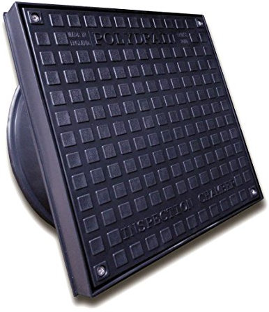 Underground Drainage 320mm Inspection Chamber Cover Square Manhole Drain Cover