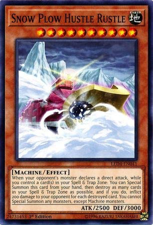 Yu-Gi-Oh! - Chasse-neige Hustle Rustle - LED4-EN041 - Duellistes légendaires : Sisters of the Rose - 1ère édition - Common