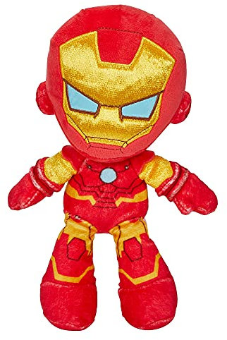 Marvel Plush Character Figure, 8-inch Ironman Super Hero Soft Doll in Fun-to-Touch Fabrics, Collectible Gift for Kids & Fans Ages 3 Years Old & Up, GYT41 Amazon Exclusive