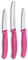 Victorinox 3-tlg Gemüsemesser-Set Swiss Classic Pink - Küchenmesser, Obstmesser