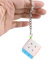 Vdealen Mini Zauberwürfel Schlüsselanhänger Speed Cube Key Ring Zauberwürfel Original 30mm, Schlüsselanhänger Magic Würfel für Kindergeparty Spielzeug Geschenke für Kinder Teenager Erwachsene(3x3)