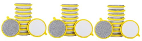 PRETYZOOM 3 Juegos Esponja para Lavar Platos Trapo para Fregar Estropajos De Cocina Esponjas para Lavar Platos Fregadoras De Ollas para Cocina Fregar Platos Fibra De Nailon 20 Piezas * 3