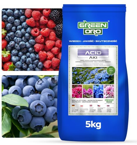 GREEN ORO ACID AKI 5kg Engrais d'automne pour les myrtilles et toutes les plantes acidophiles