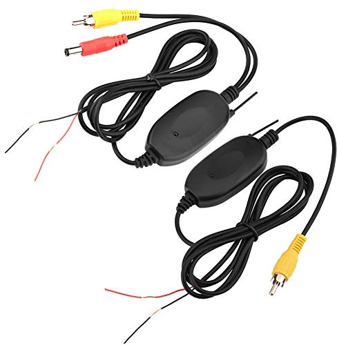 Cocoarm Kit émetteur-récepteur Vidéo sans Fil 2,4 G, Module de Caméra de Recul avec Interface AV, Portée de 50 M, pour Moniteur DVD MP5, Camion RV (#1)