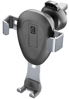 cellularline | Slide - Universale | Supporto Porta Smartphone da Auto per Alette di Aerazione - Compatibilità Cellulare iPhone Samsung Huawei Xiaomi - Stabile e Solido - Ruotabile a 360