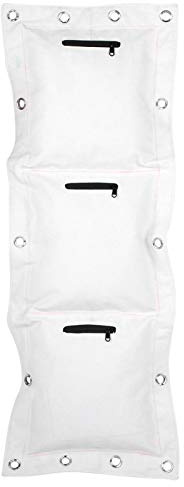 Sacchetto di sabbia da boxe, sacco di sabbia Muay Thai, Wing Chun Wall Canvas Punch Sacchetto di sabbia vuoto bersaglio con cerniera per boxe Muay Thai Sanda per studenti ordinari di (Borsa tripla)