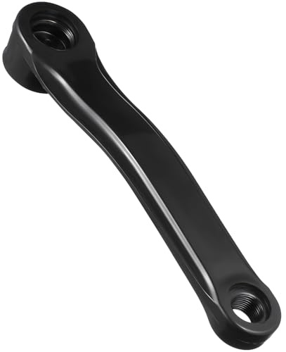 Yardwe Bike Crank Arm Left Bicycle Crank 170mm Metal Single Speed Crankset for Bicycle Mountain Road Bike