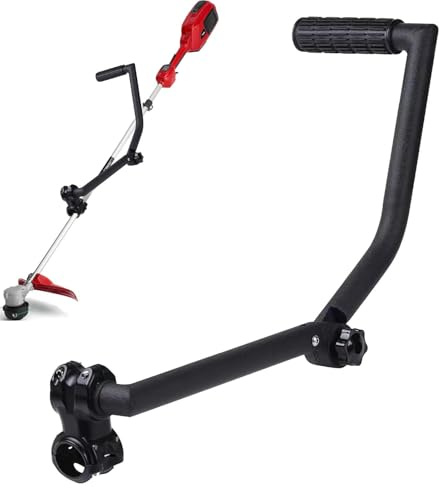 Mango para desbrozadora | Mango ergonómico plegable para cortabordes de césped | Herramientas manuales de jardinería para césped, carreteras, granjas, jardines, parques, patios