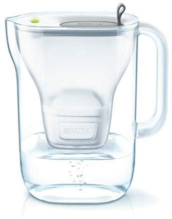 Brita Style Jarra filtrante Maxtra+ Incluido, Blanco y Gris, Caraffa e 1 Filtro