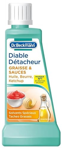 DR BECKMANN - Diable Détacheur Graisse Et Sauce 50Ml - Lot De 4